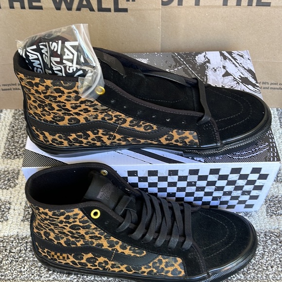 Vans Skate Sk9-Hi Deco Cher Strauberry Cheetah MENS - Picture 2 of 16